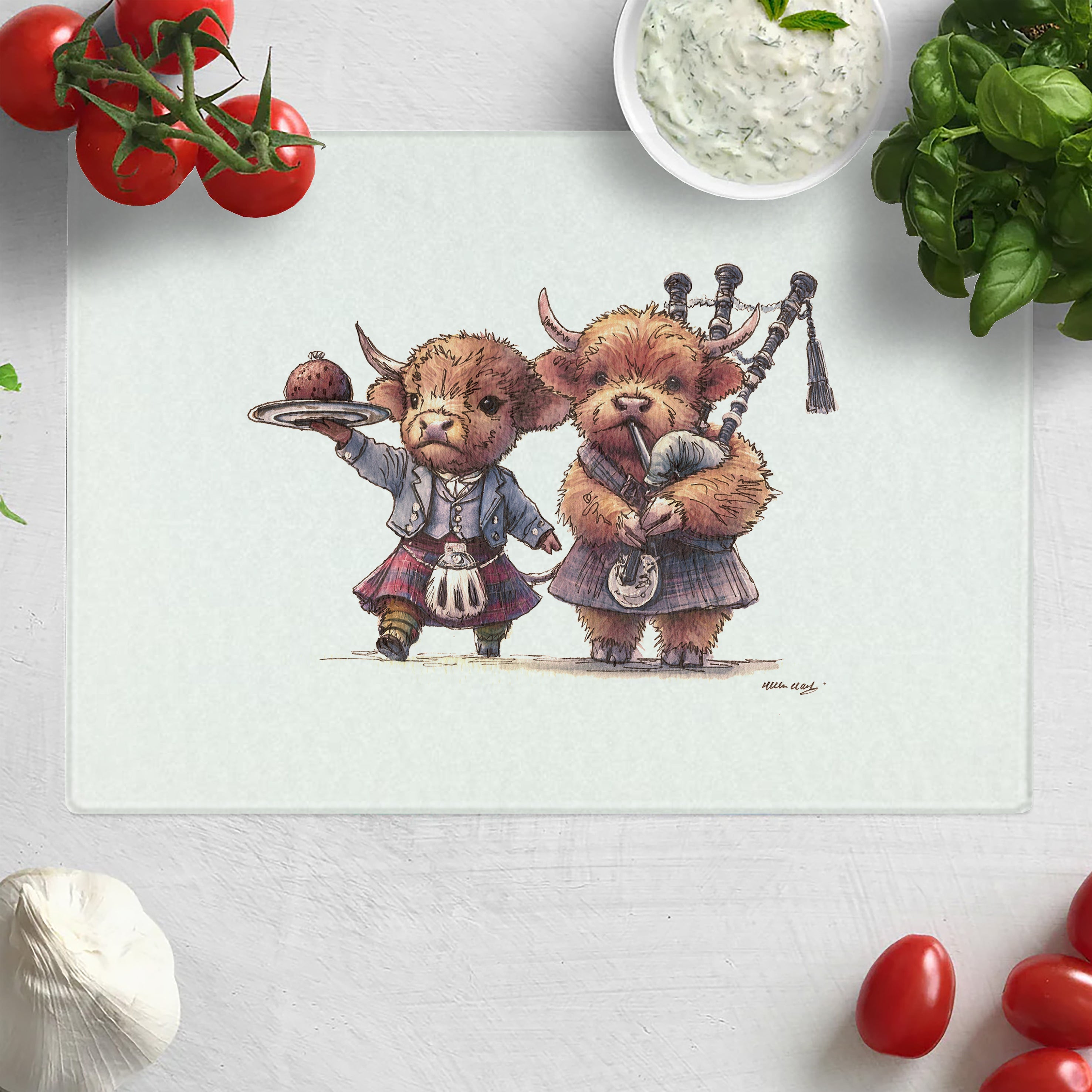 Burns Night Chopping Board