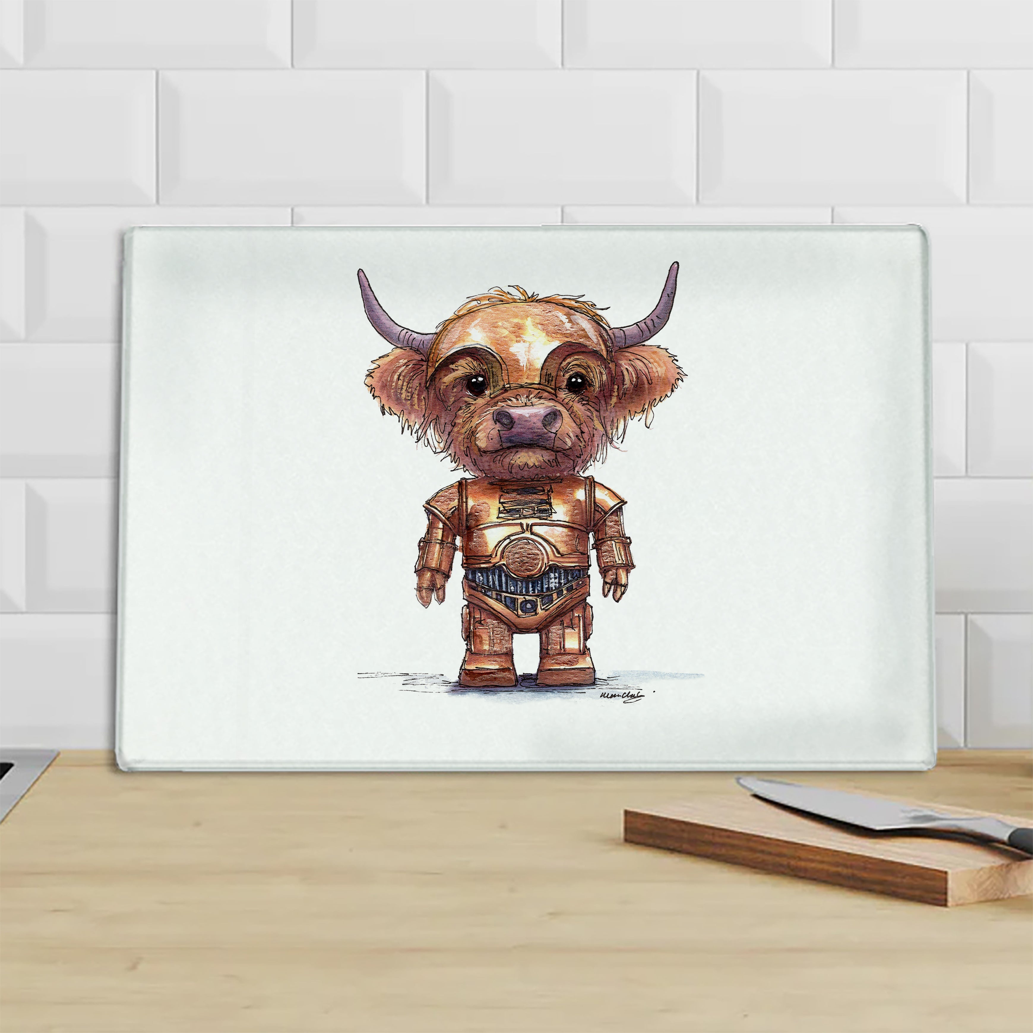 COO 3PO Chopping Board