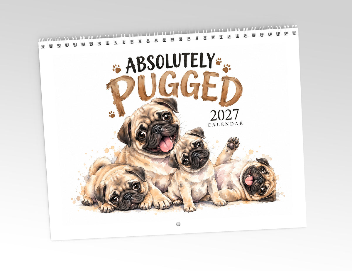 Absolutely Pugged Calendar Limited Release