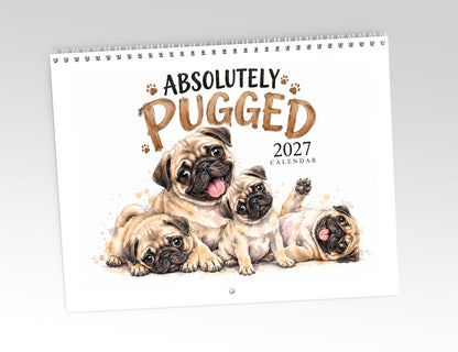 Absolutely Pugged Calendar Limited Release