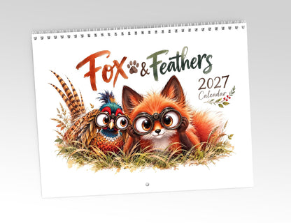 Fox and Feathers Calendar Limited Release