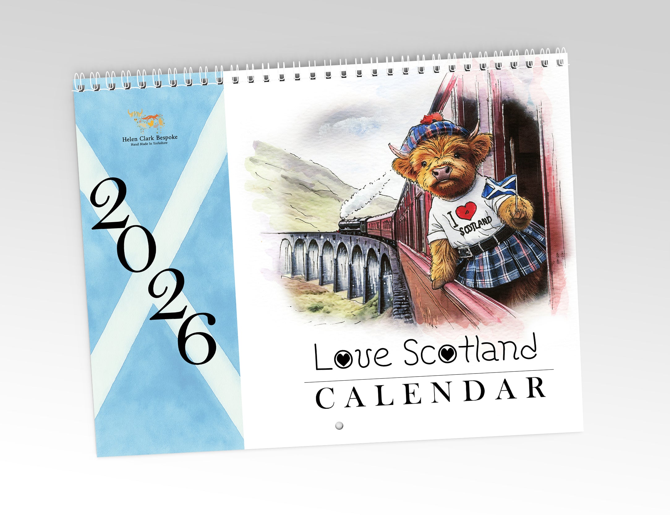 NEW Love Scotland 2026 Calendar
