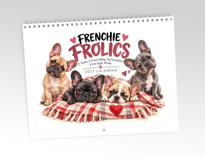 Frenchie Frolics Calendar Limited Release