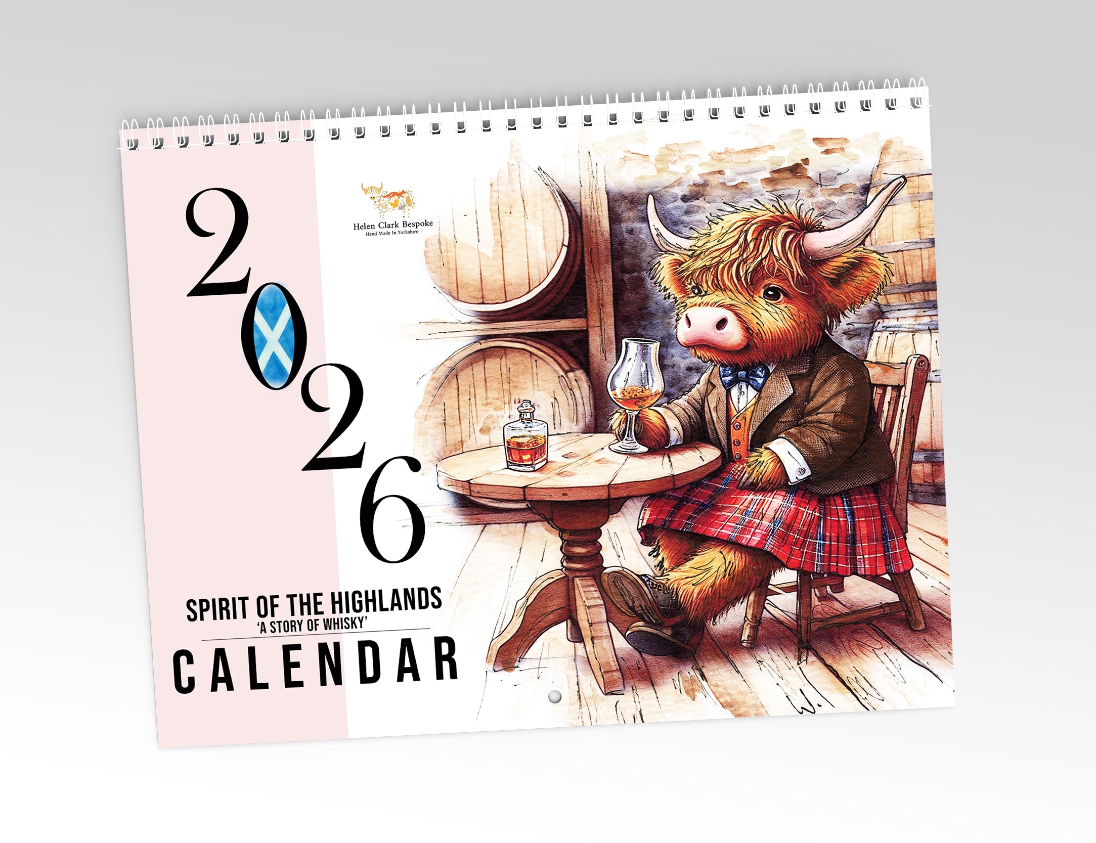 NEW Spirit of The Highlands 2026 Calendar