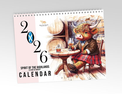 NEW Spirit of The Highlands 2026 Calendar