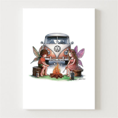 Campfire Canvas