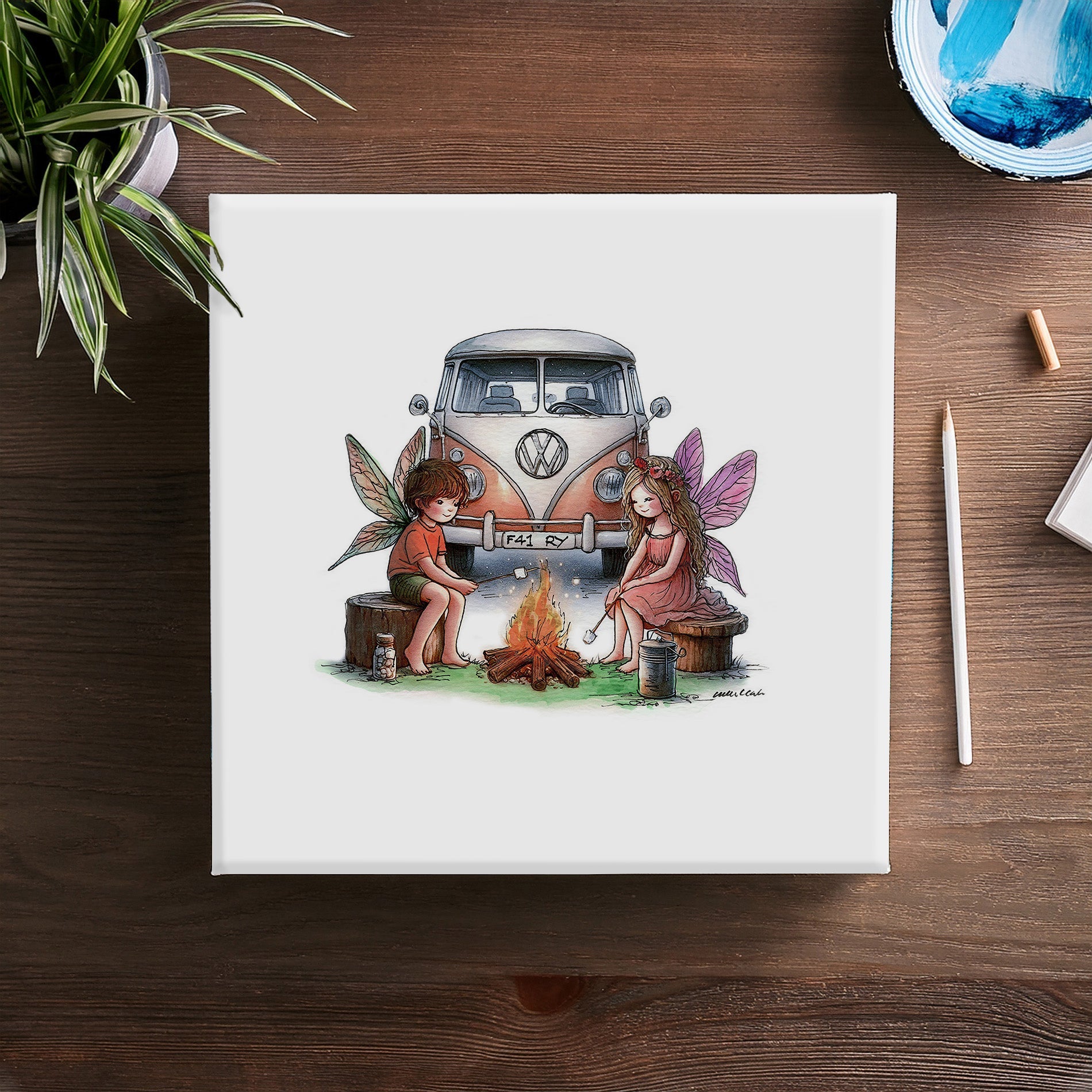 Campfire Canvas