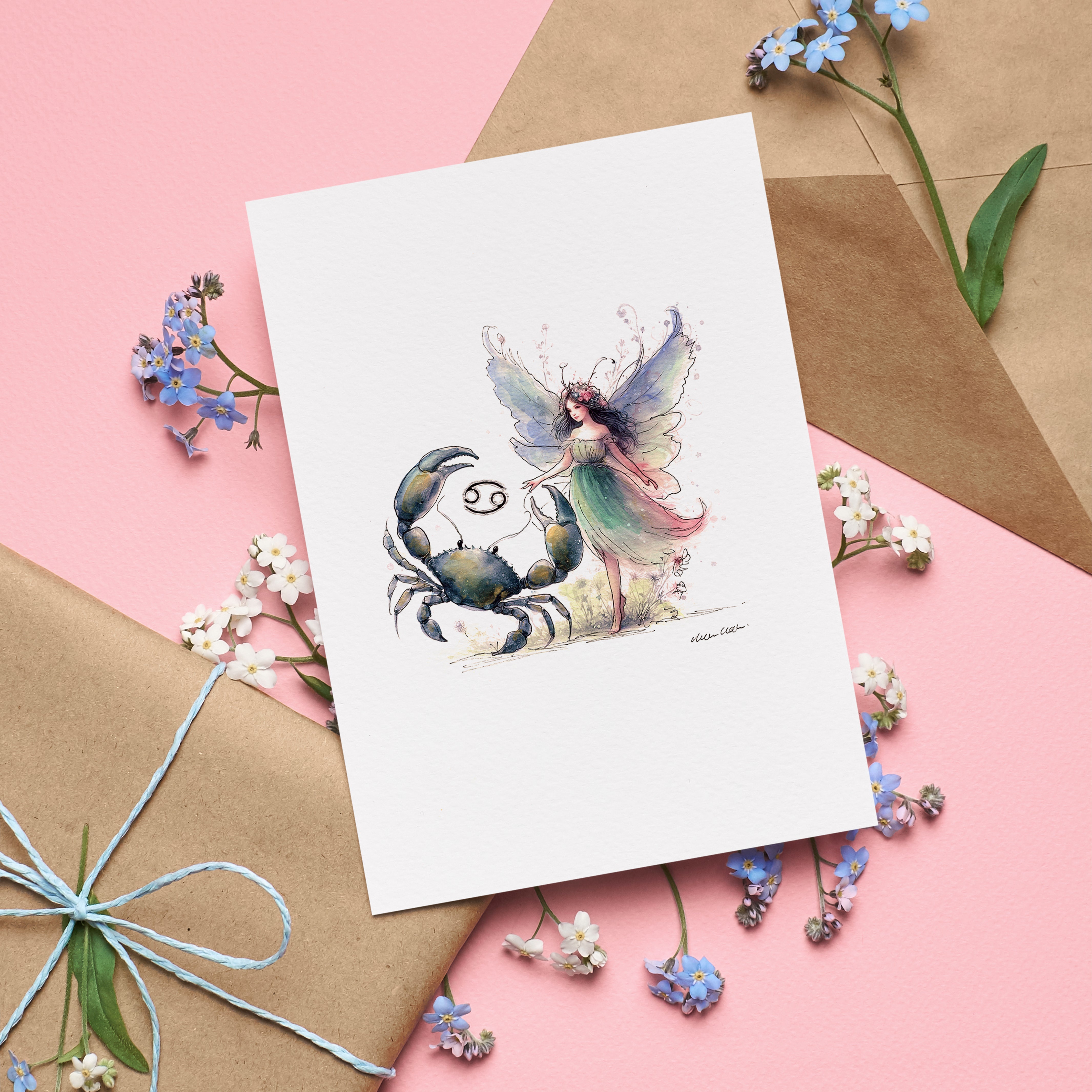 Cancer Greetings Card