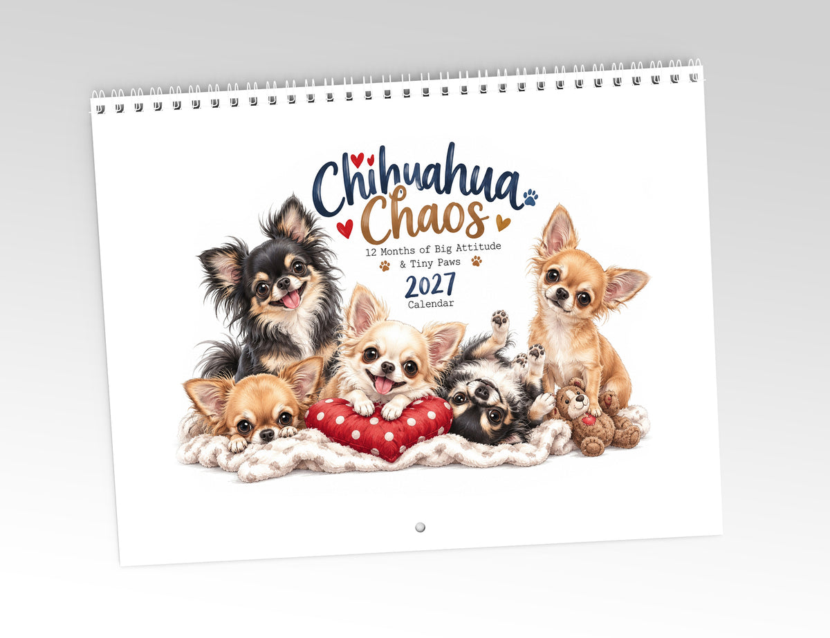 Chihuahua Chaos Calendar Limited Release