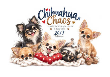 Chihuahua Chaos Calendar Limited Release