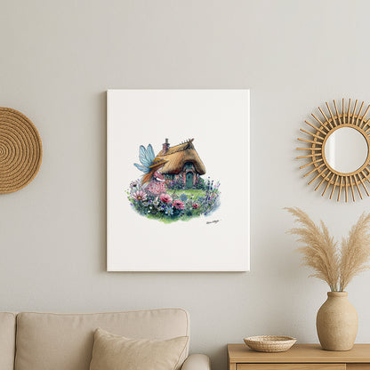 Cottage Garden Fairy Canvas