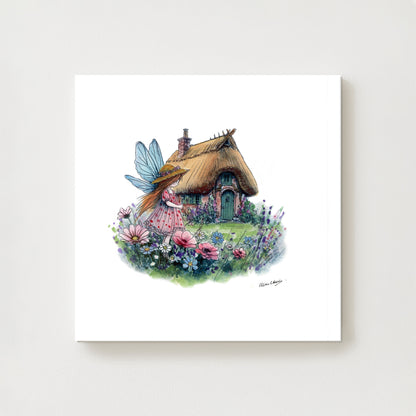 Cottage Garden Fairy Canvas