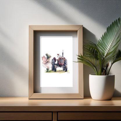 Countryside Companions Art Print