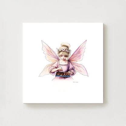 Crafting Chocolate Maker Fairy Canvas