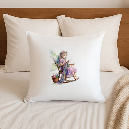 Crafting Crochet Fairy Cushion