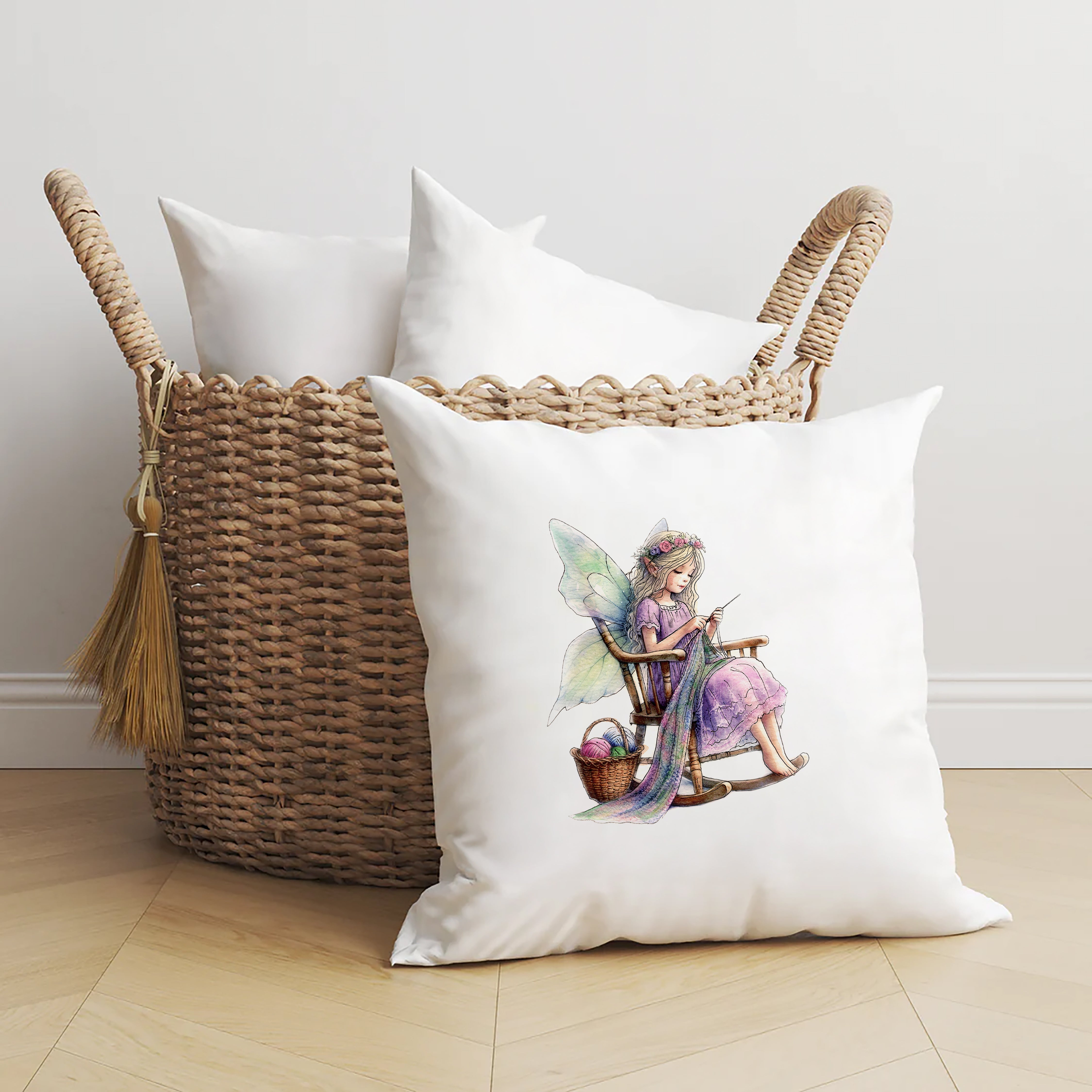 Crafting Crochet Fairy Cushion