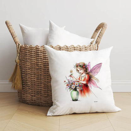 Crafting Flower Arranging Fairy Cushion