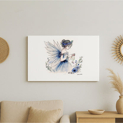 Crafting Jewellery Making Fairy Canvas
