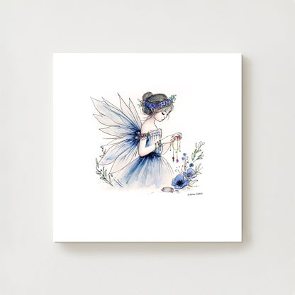 Crafting Jewellery Making Fairy Canvas