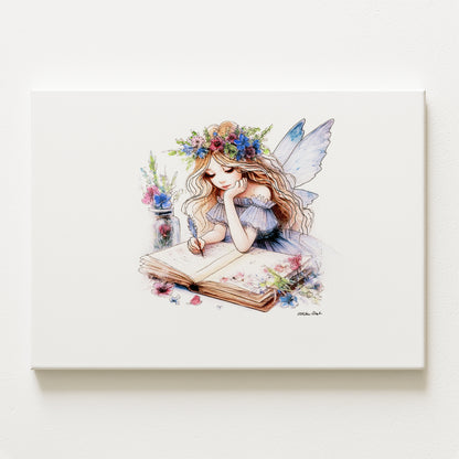 Crafting Journalling Fairy Canvas