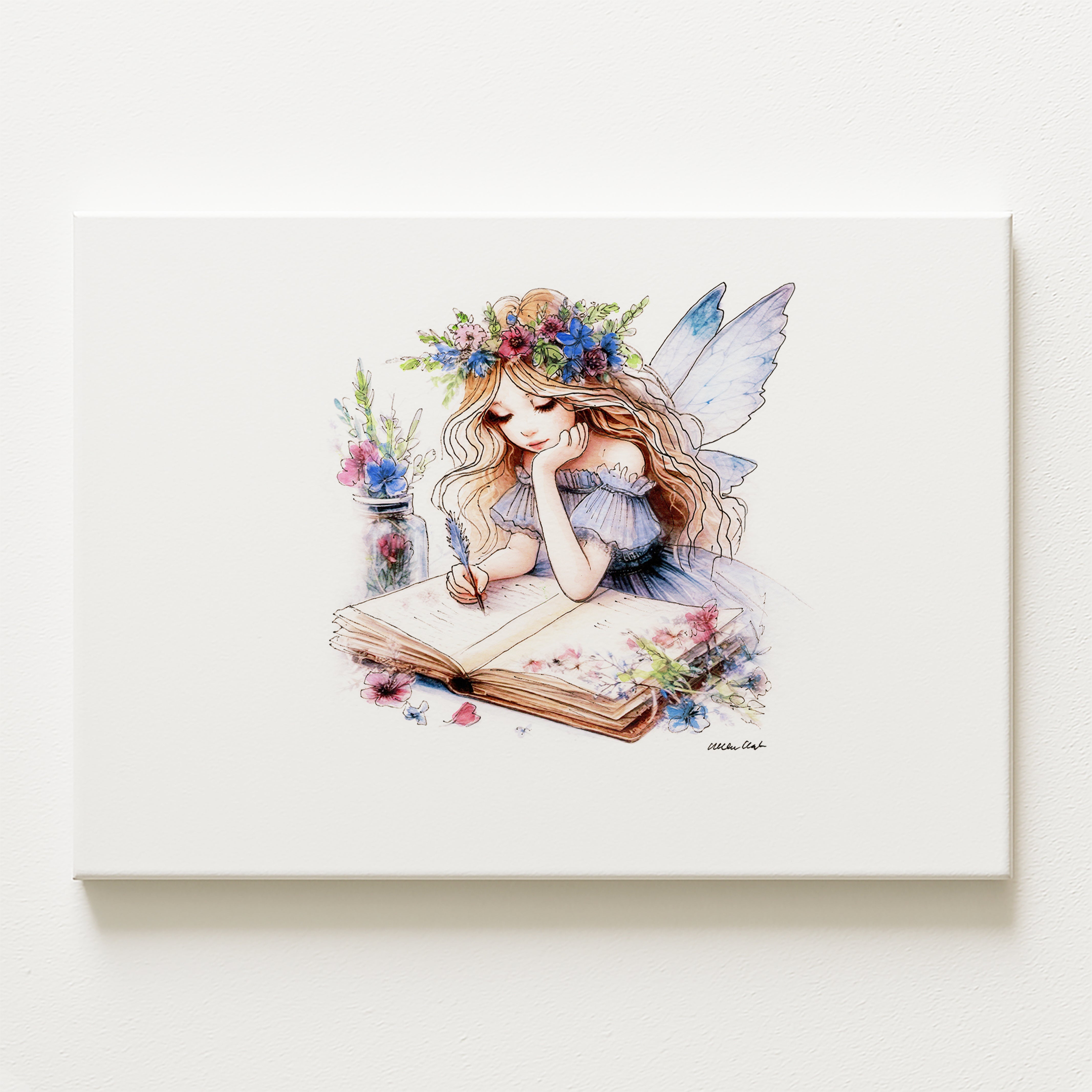 Crafting Journalling Fairy Canvas