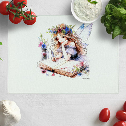 Crafting Journalling Fairy Chopping Board