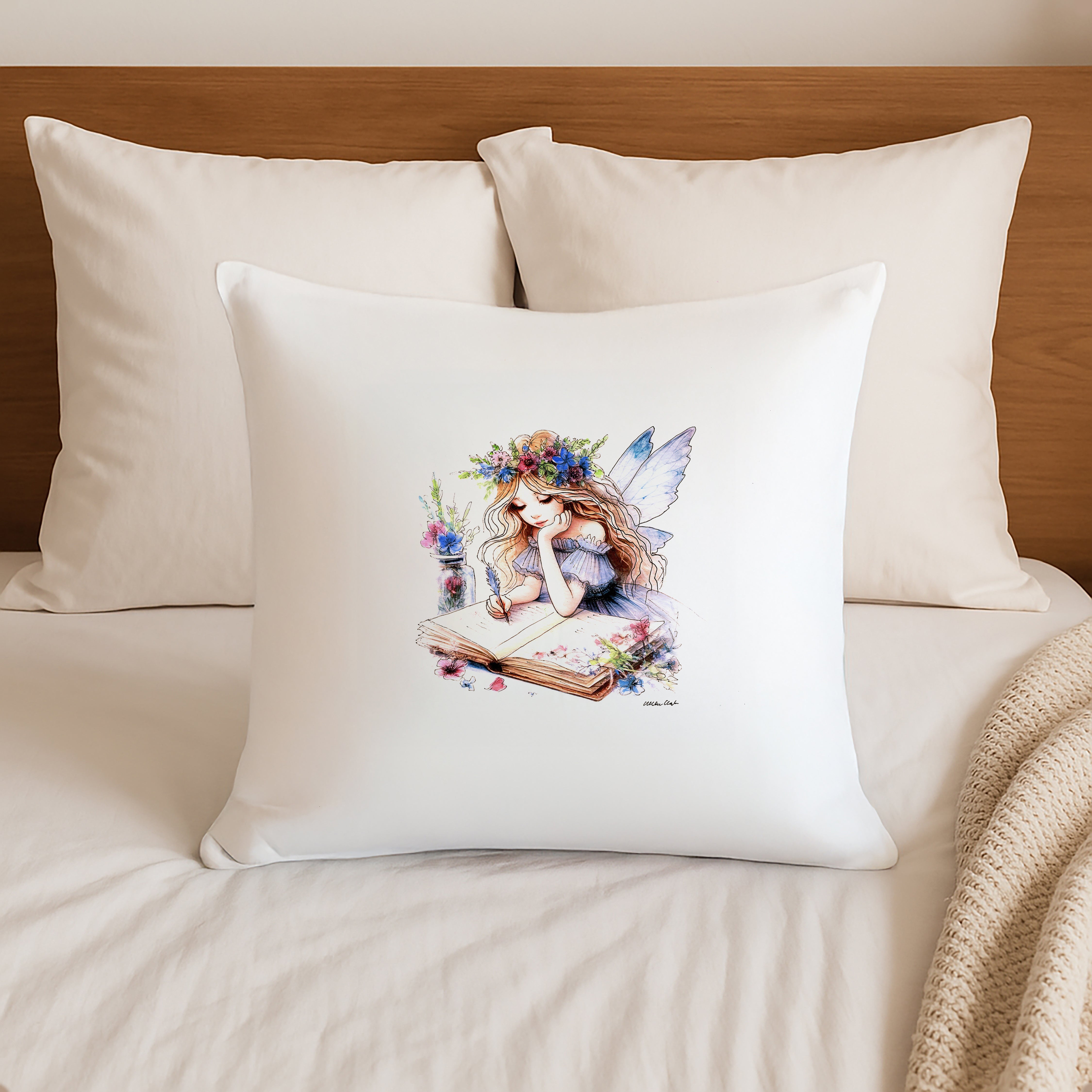 Crafting Journalling Fairy Cushion