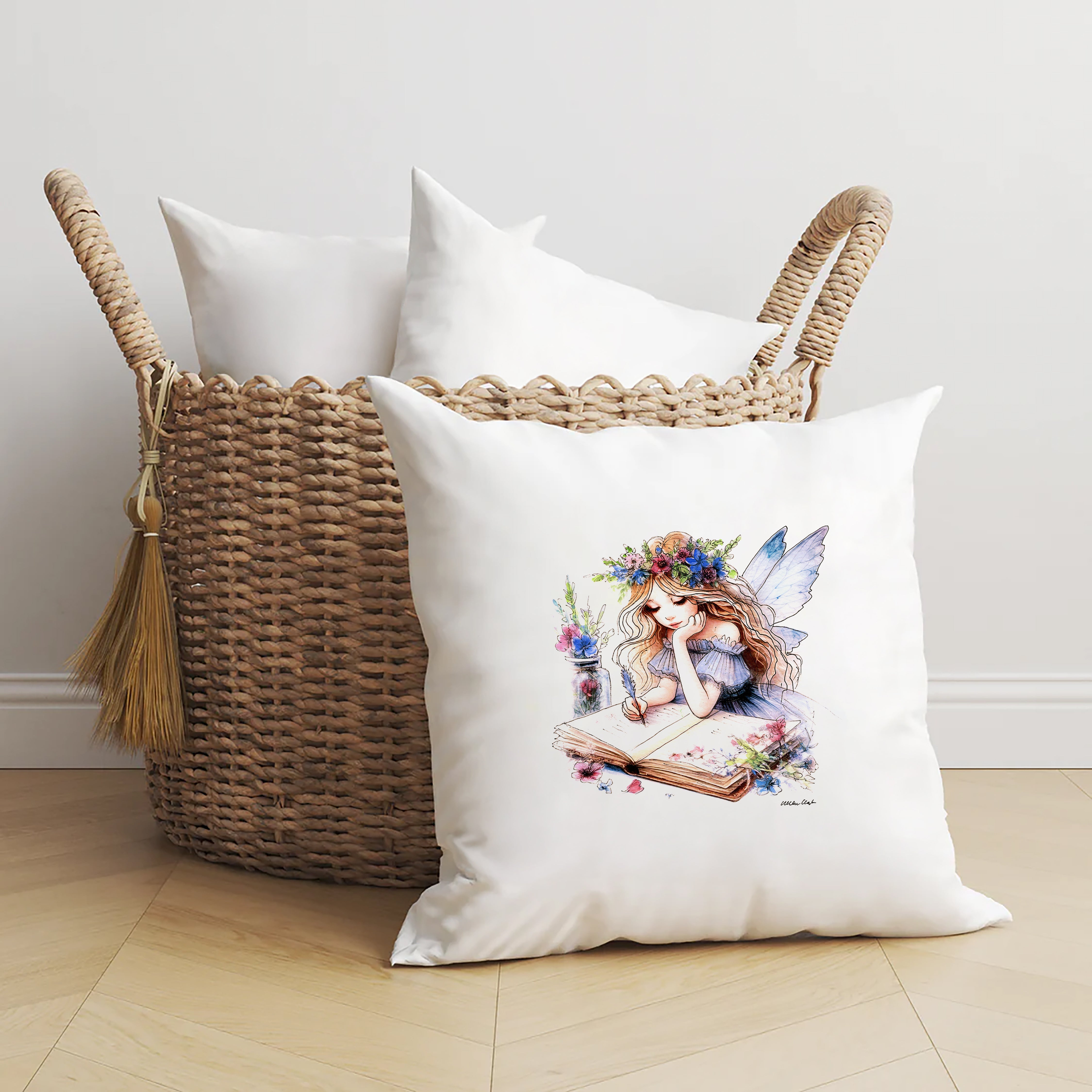 Crafting Journalling Fairy Cushion