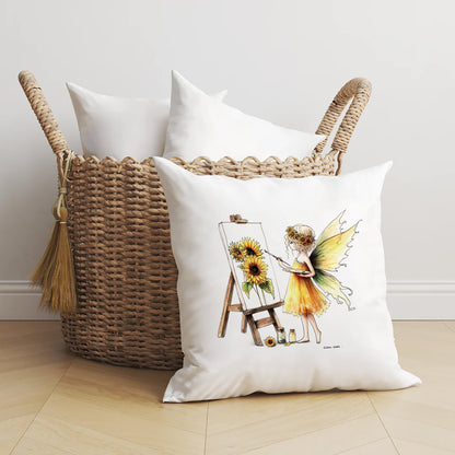 Crafting Painting Fairy Cushion