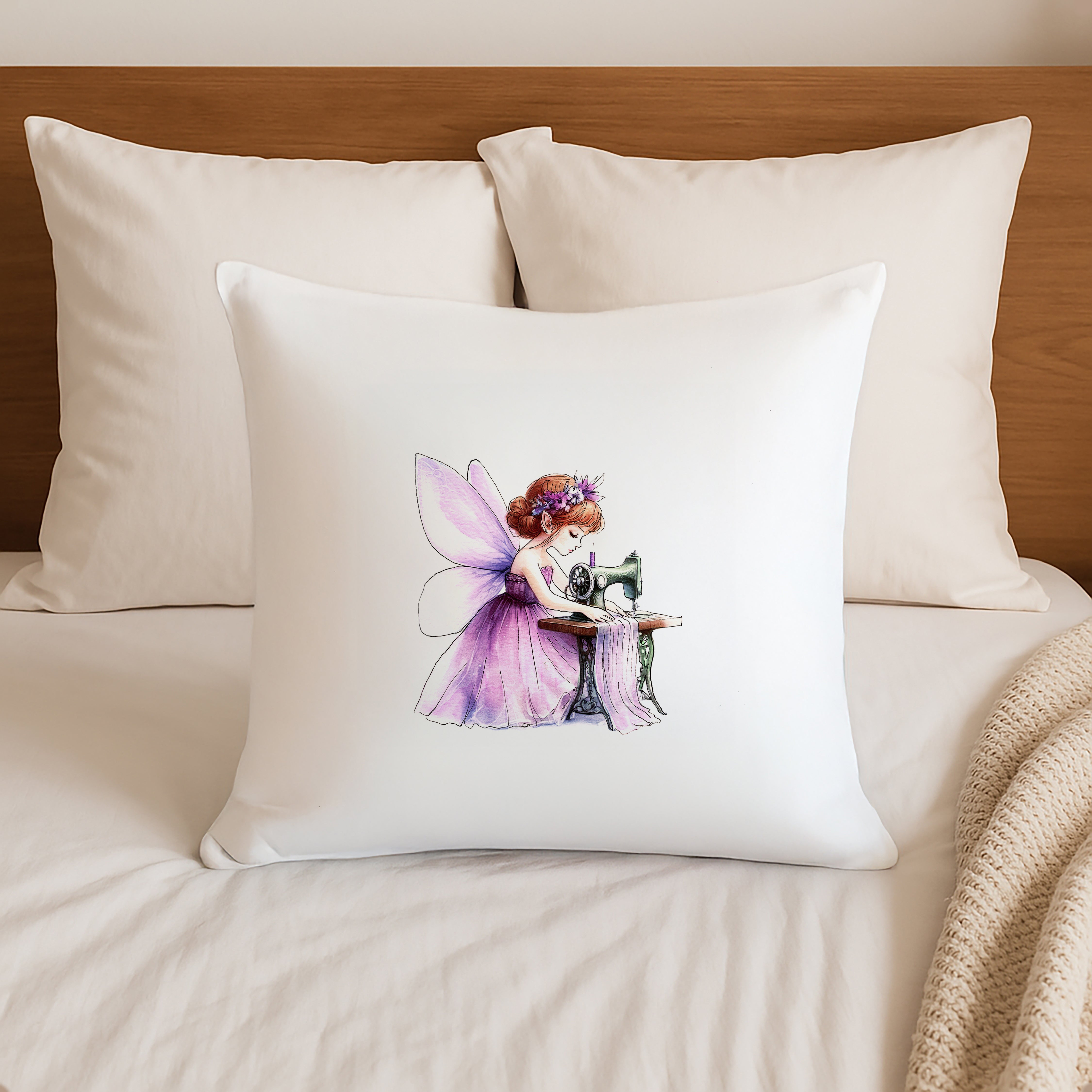 Crafting Sewing Fairy Cushion