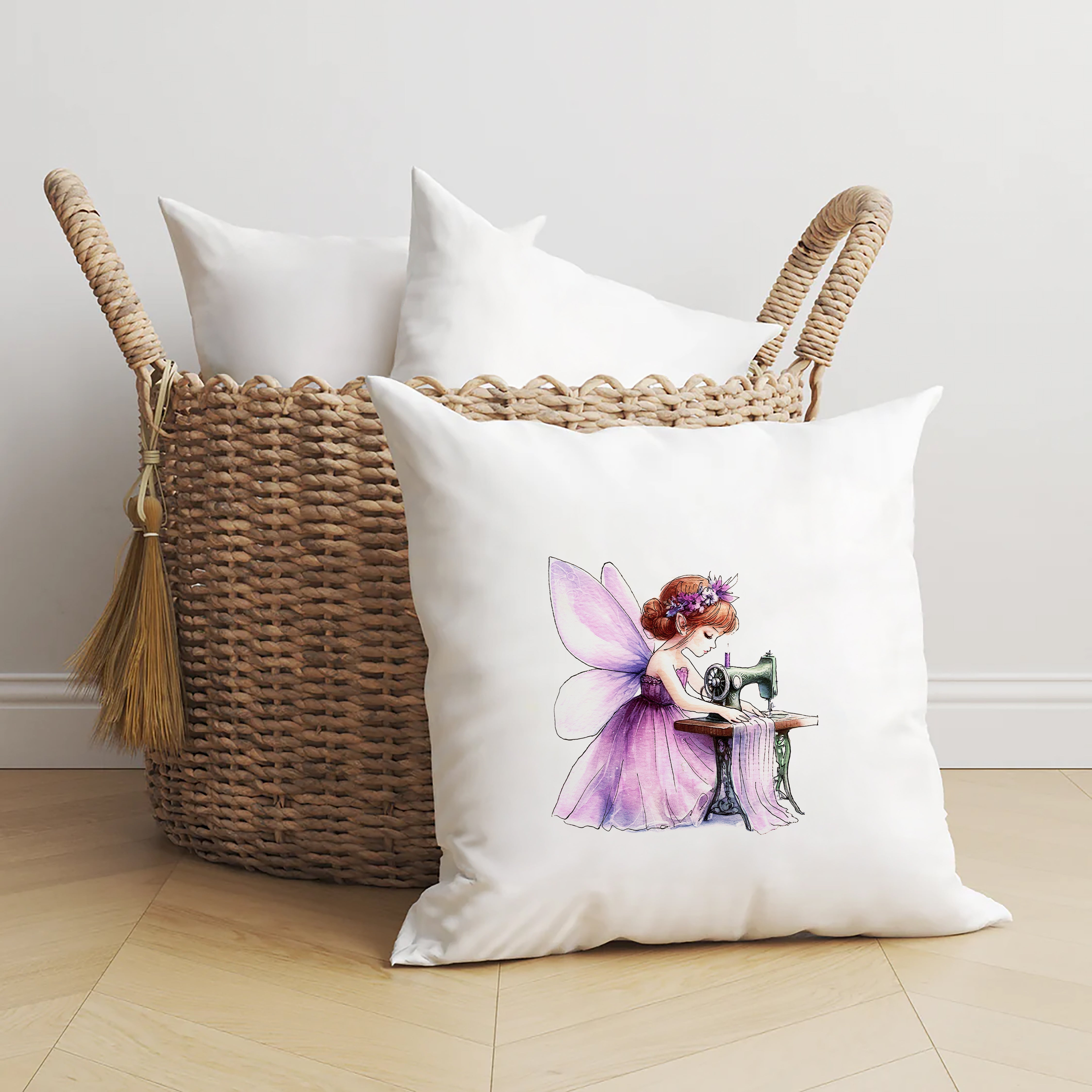 Crafting Sewing Fairy Cushion