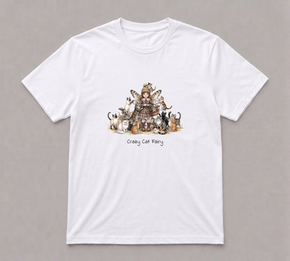 Crazy Cat Fairy T-Shirt