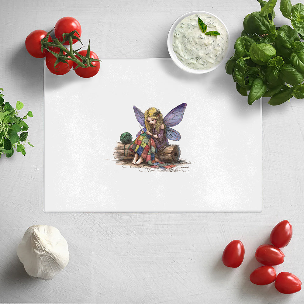 Crochet Fairy Chopping Board