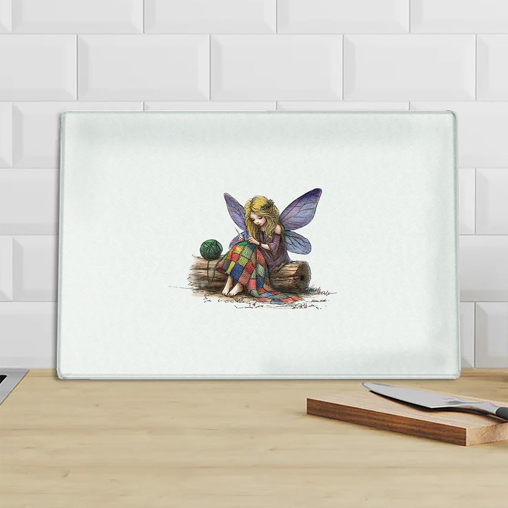 Crochet Fairy Chopping Board