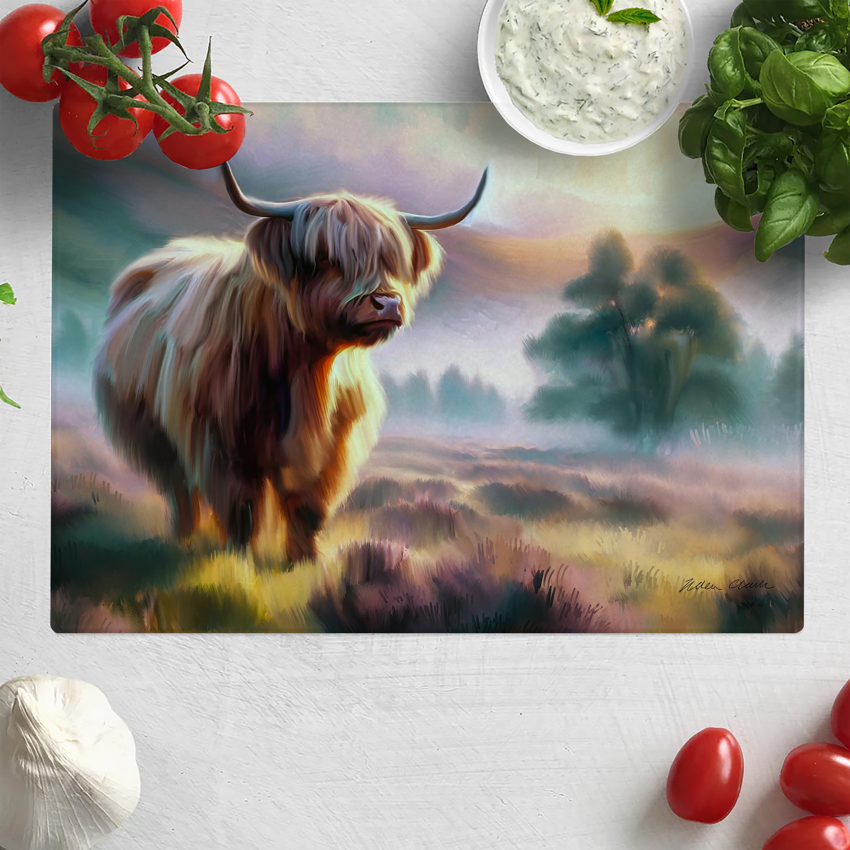 Dawn Chorus Chopping Board
