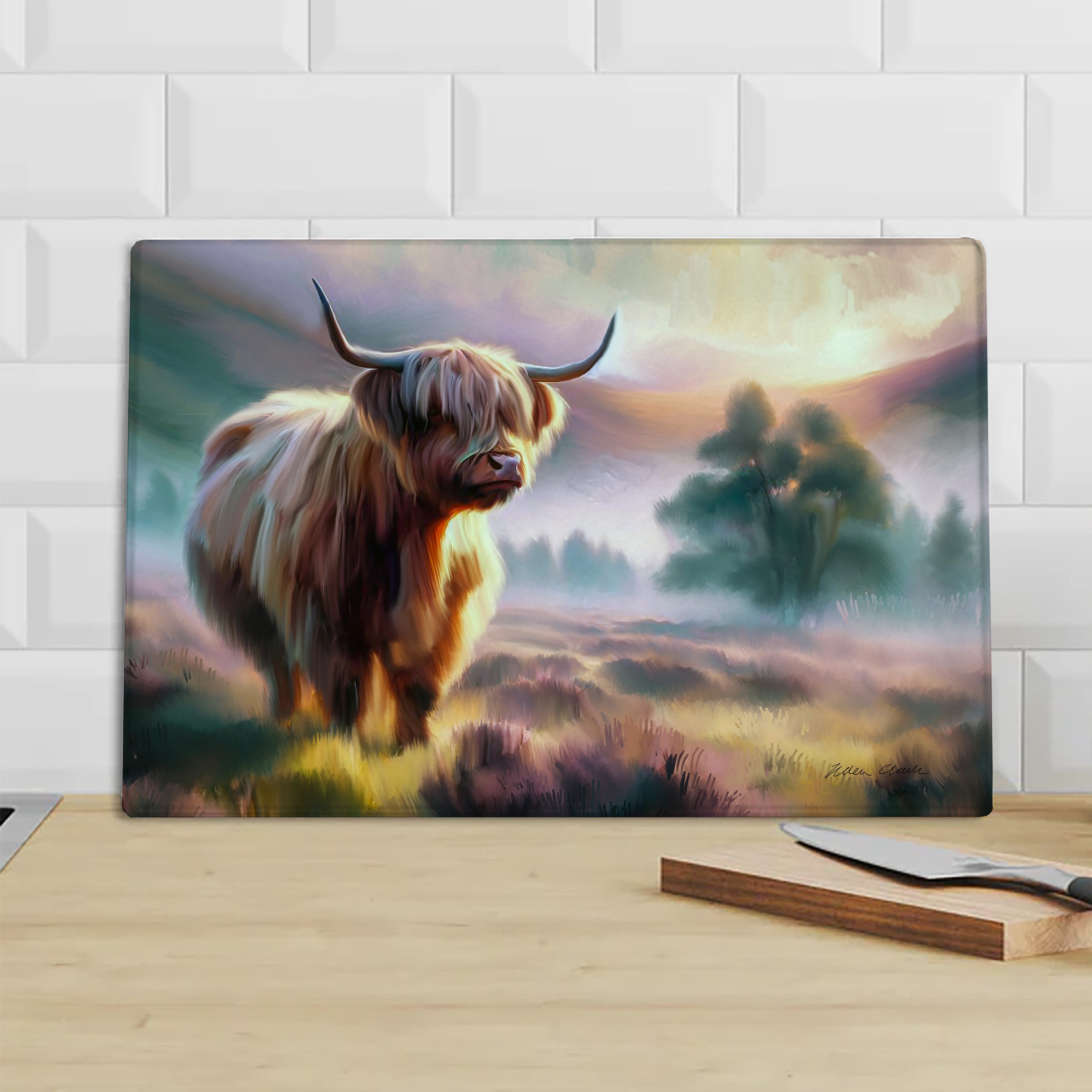 Dawn Chorus Chopping Board