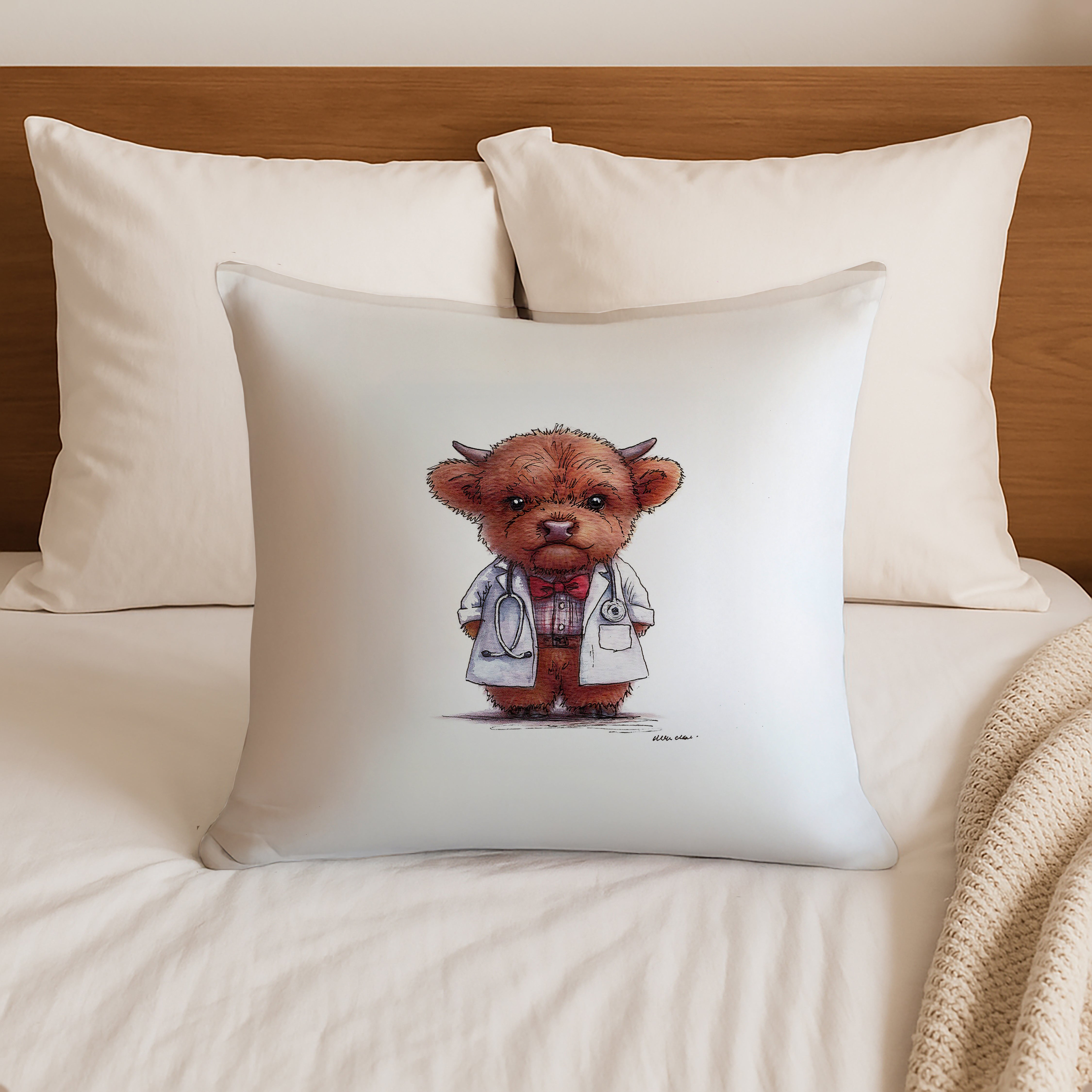 Dr Moo Cushion