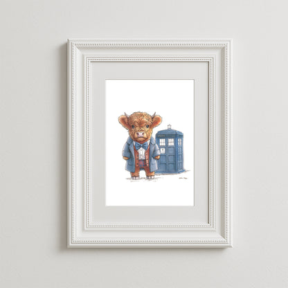 Dr Whomoo Art Print