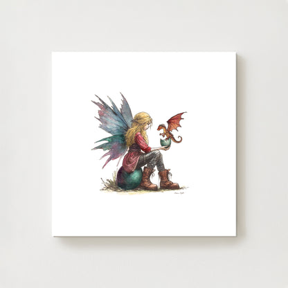 Dragon Guardian Canvas