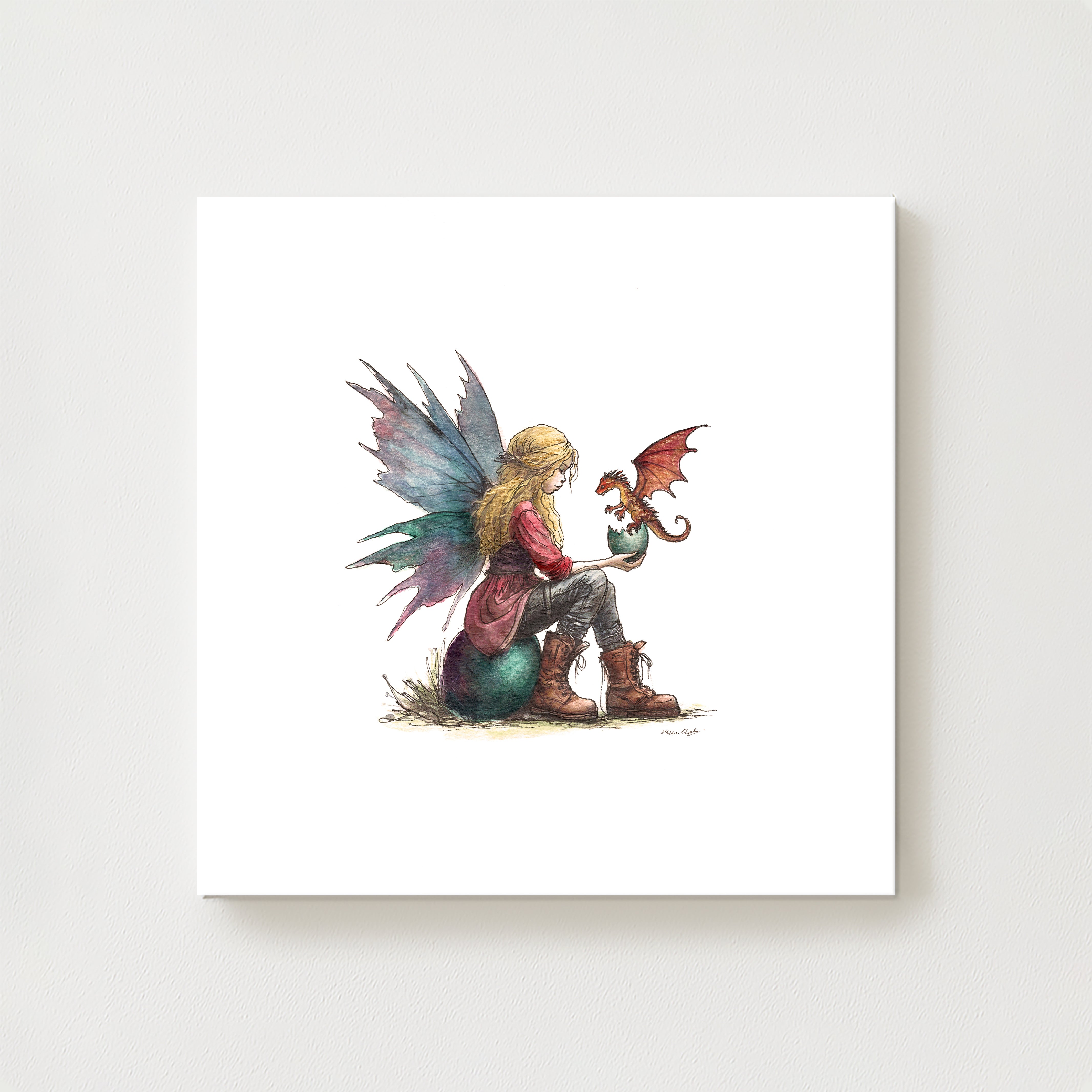 Dragon Guardian Canvas