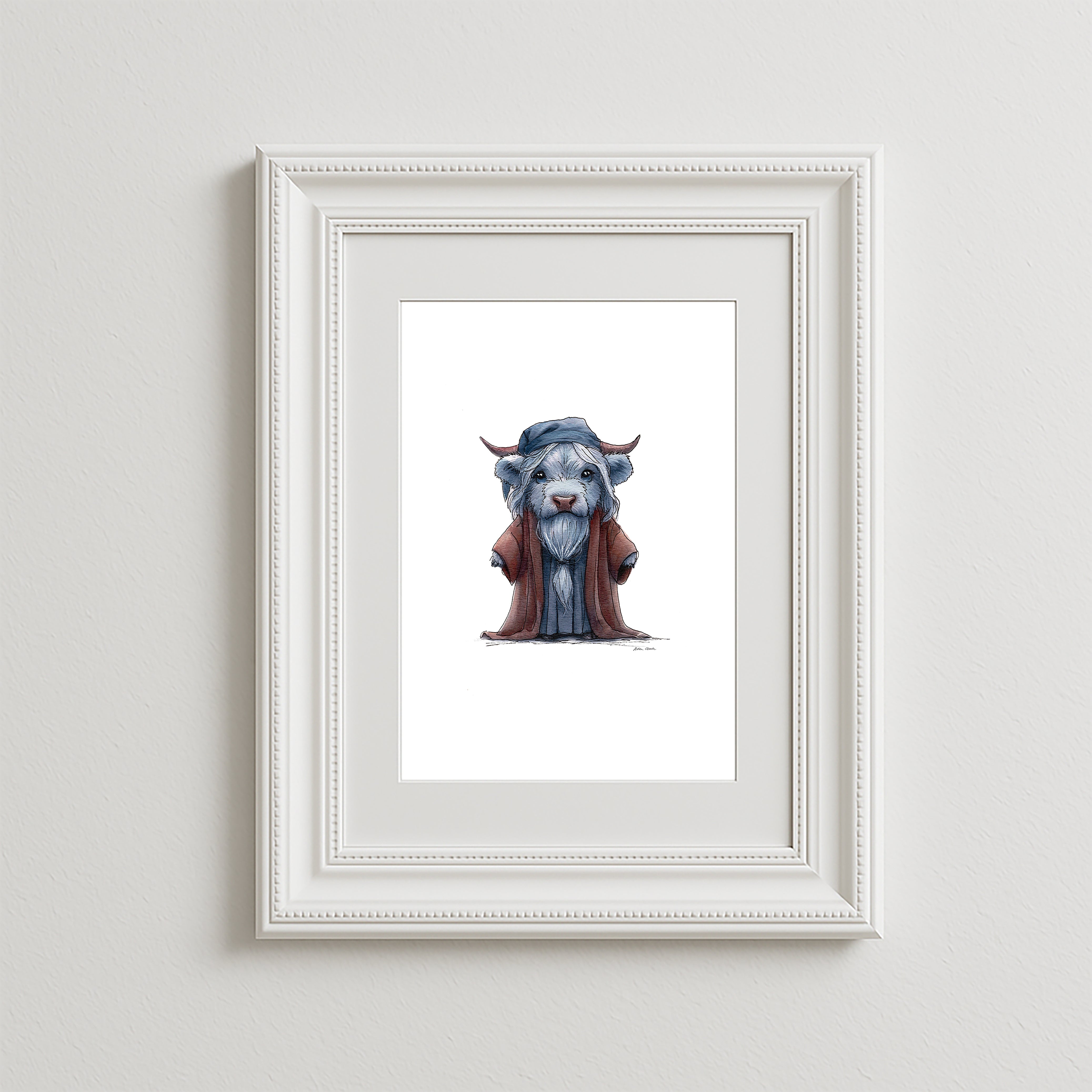Dumble Moo Art Print