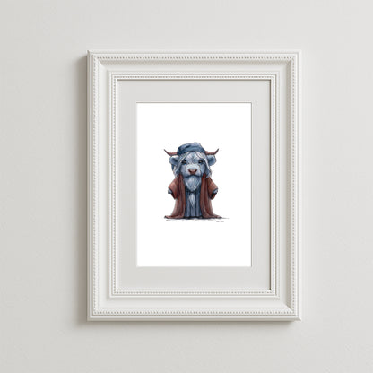 Dumble Moo Art Print