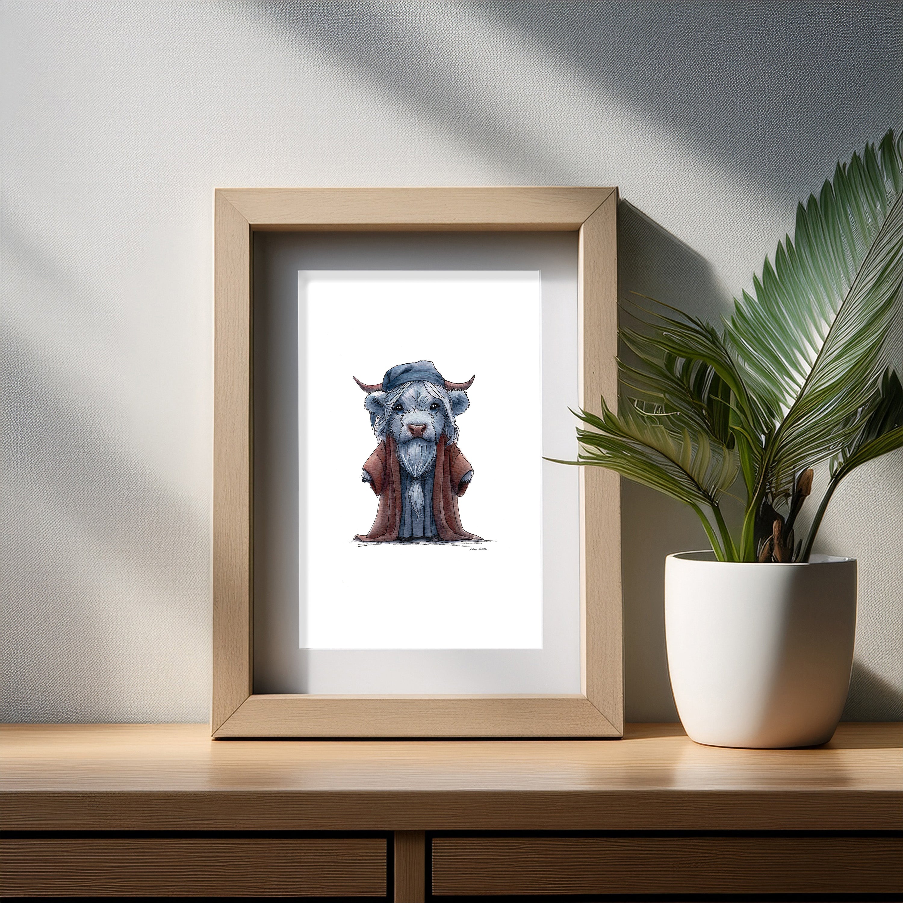 Dumble Moo Art Print
