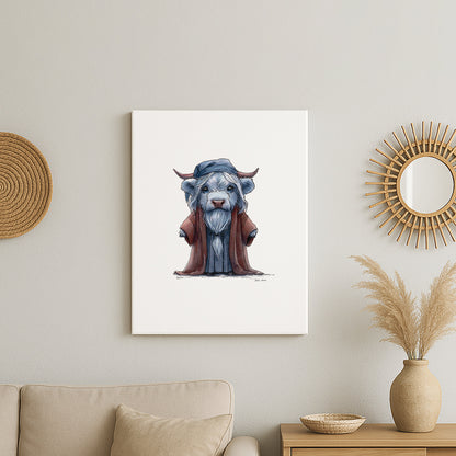 Dumble Moo Canvas