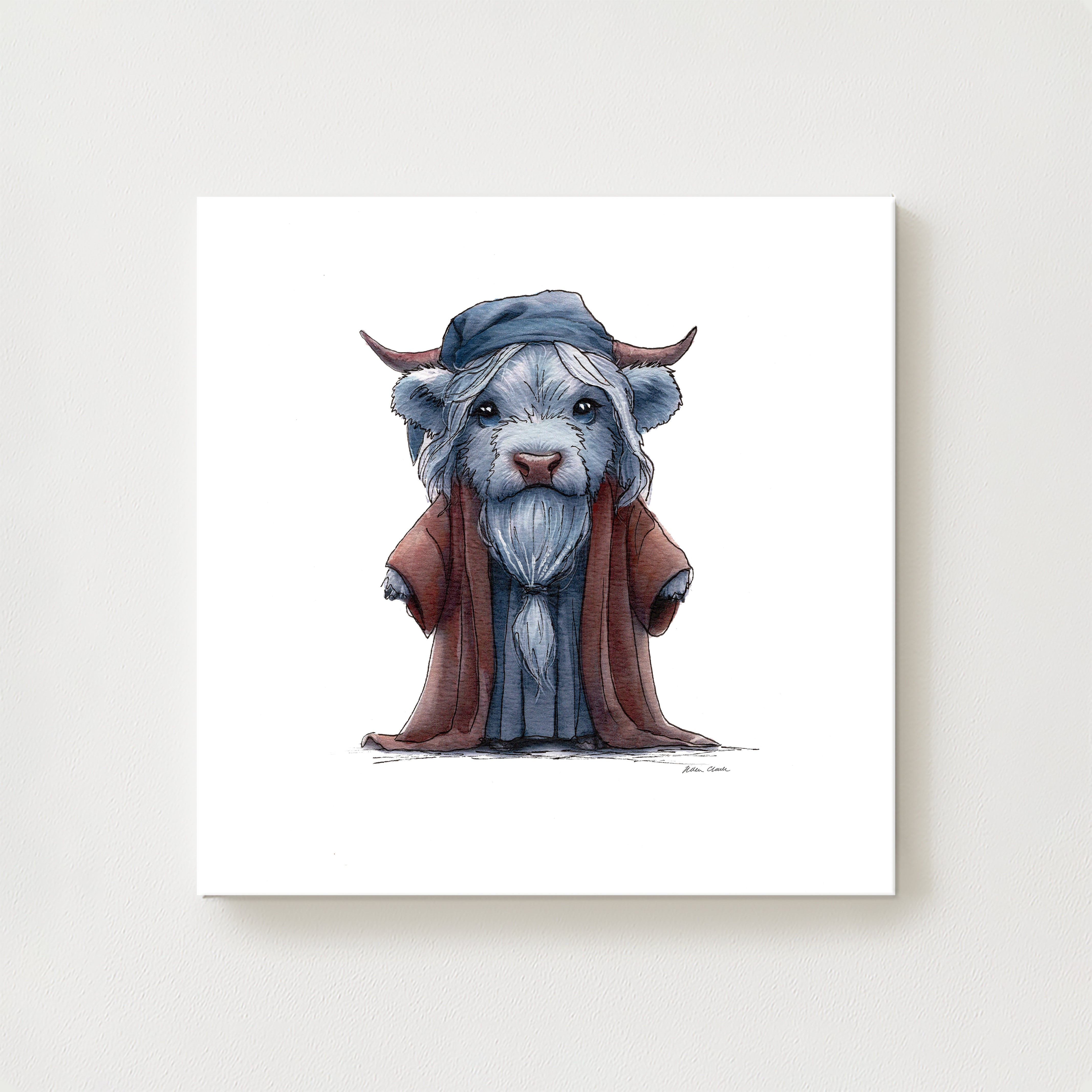 Dumble Moo Canvas