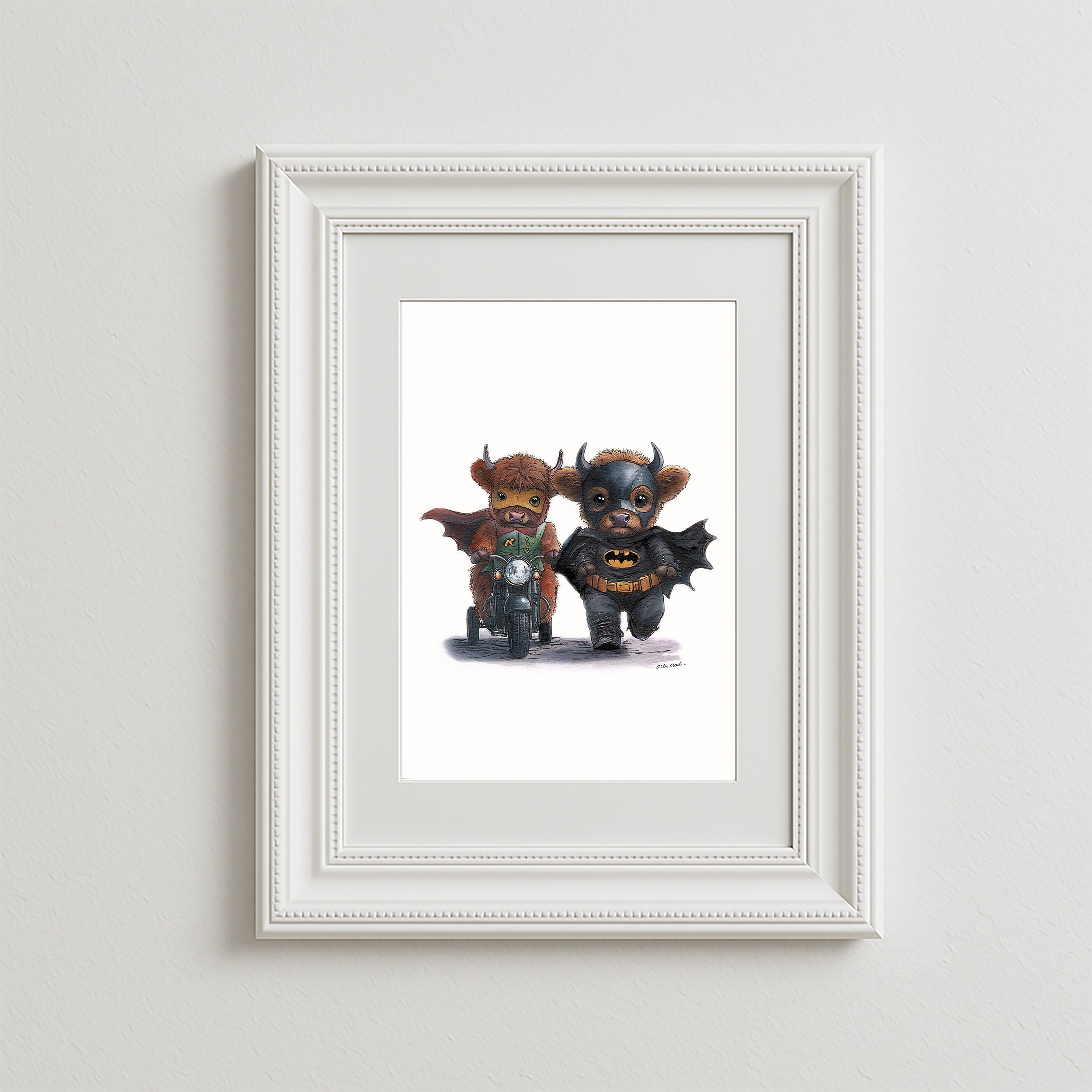 Dynamic Moo-Ow Art Print