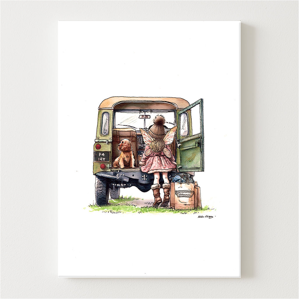 Enchanted Threads Canvas