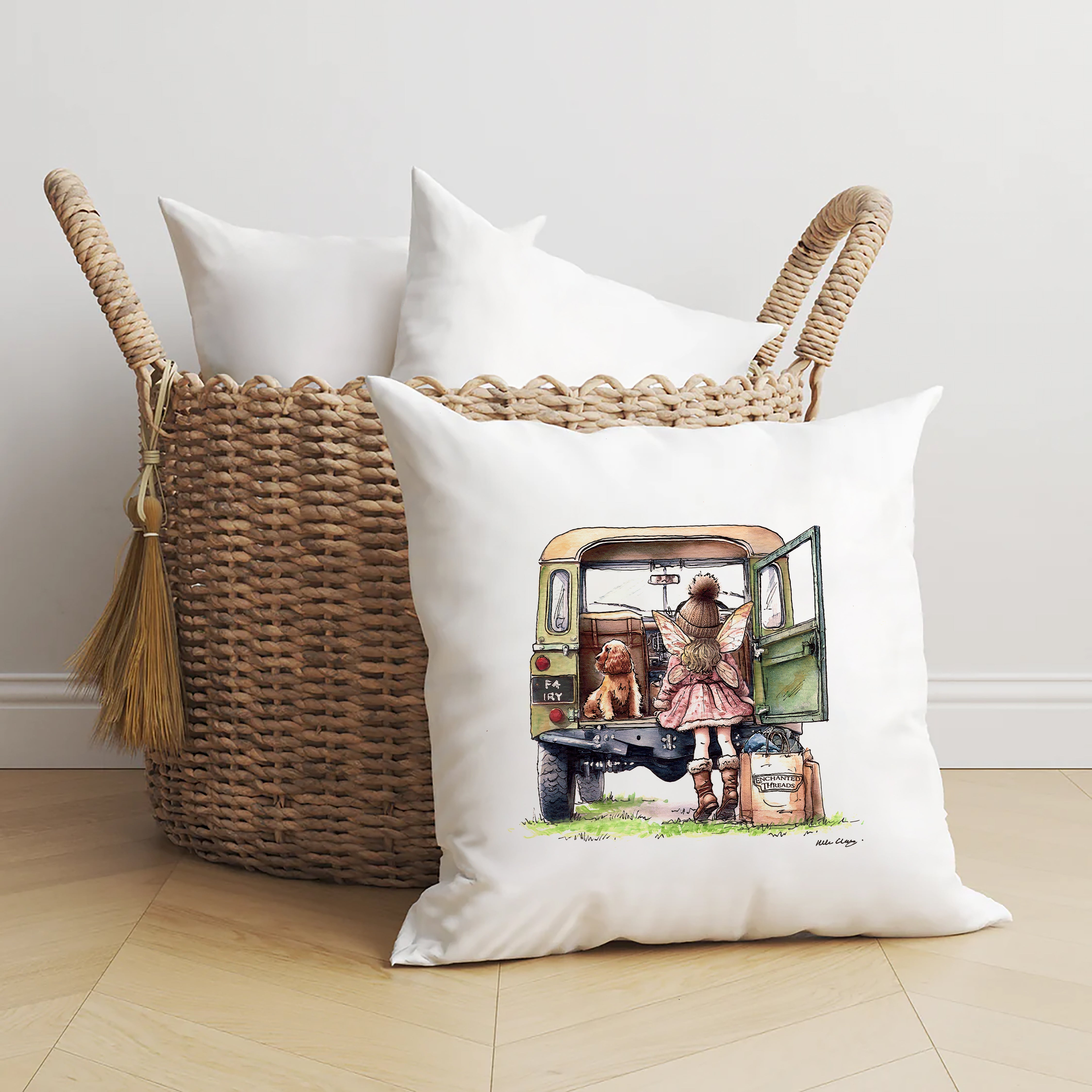 Enchanted Threads Cushion