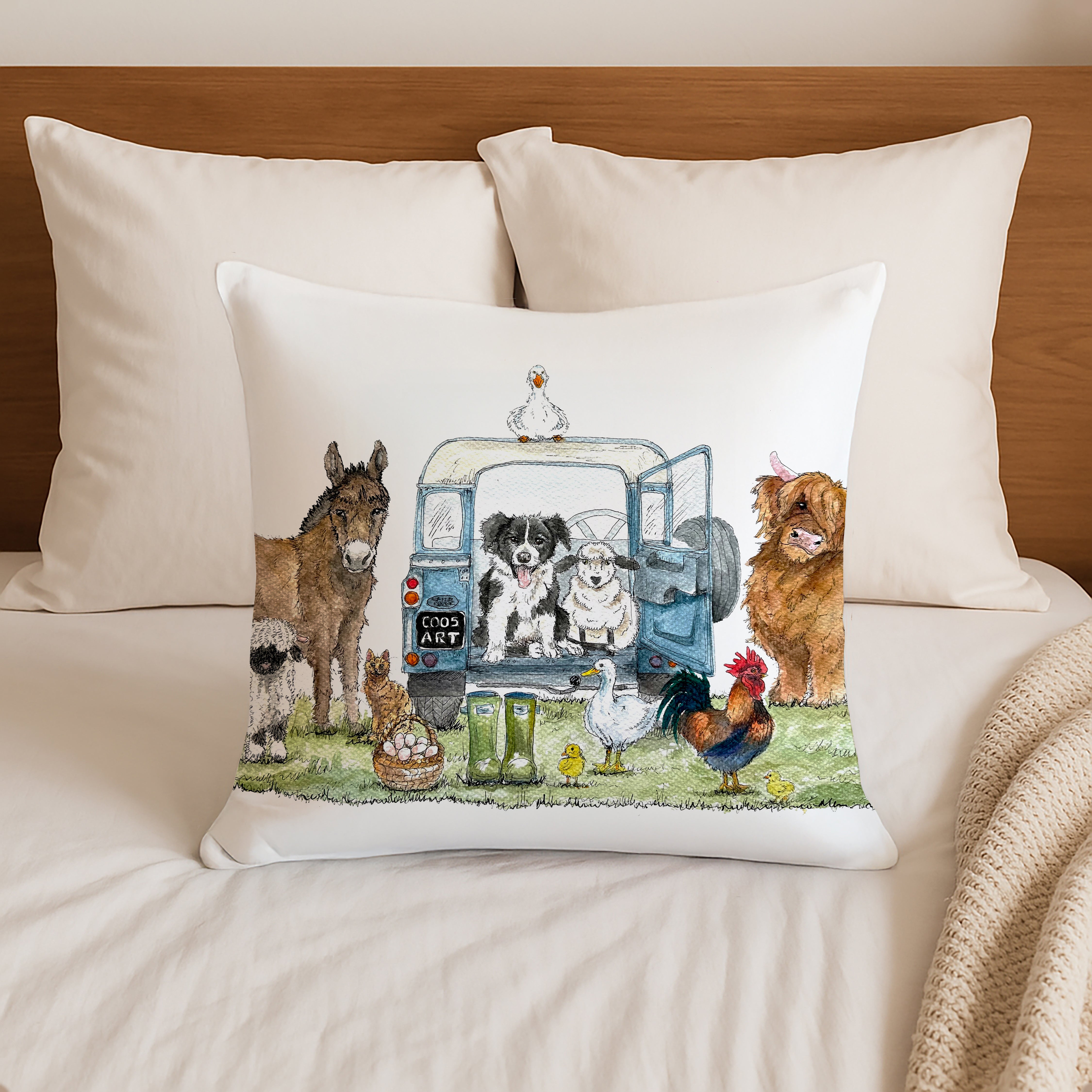 Farming Life Cushion