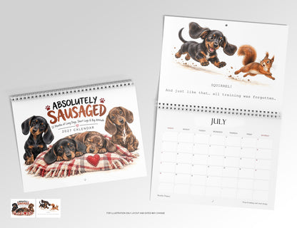 Absolutely Sausaged Calendar Limited Release